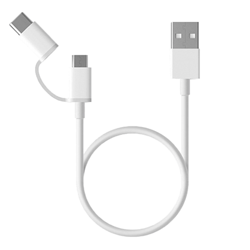 Kablovi, adapteri i punjači - XIAOMI MI 2 IN 1 USB CABLE (MICRO USB TO TYPE C) - Avalon ltd