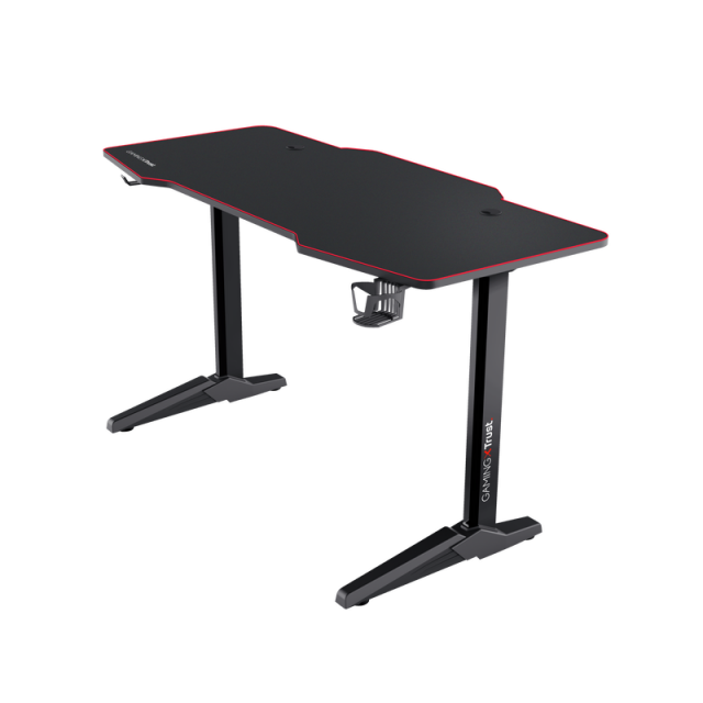 Gaming konzole i oprema - TRUST GXT 1175 Imperius XL Gaming Desk, 140x66cm, Full-surface mouse pad, Cable management - Avalon ltd
