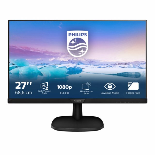 Monitori - PHILIPS 273V7QDSB/00 IPS DVI VGA HDMI 27