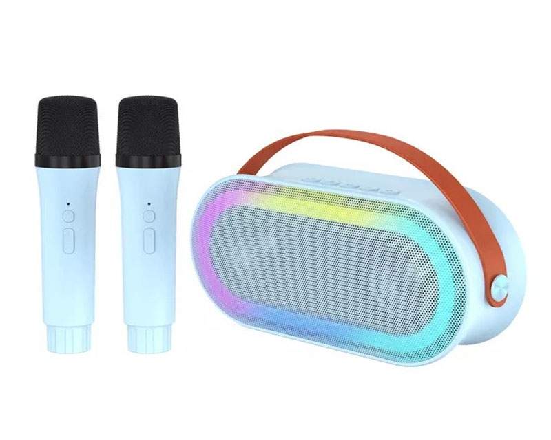 Računarske periferije i oprema - Karaoke Bluetooth Mikrofon P6 plavi - Avalon ltd